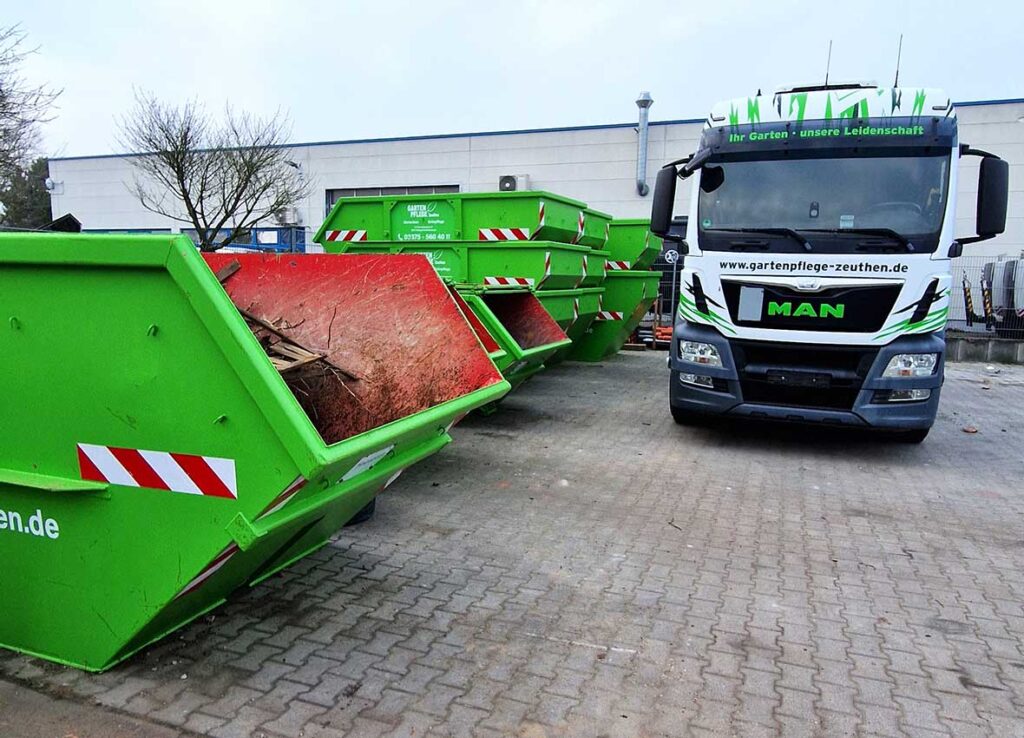 GZA Container-Vermietung – Absetzcontainer